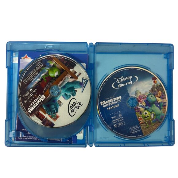Monsters University Blu Ray DVD Disney Pixar G Rated 2013 Billy Crystal Animated - Picture 4 of 8